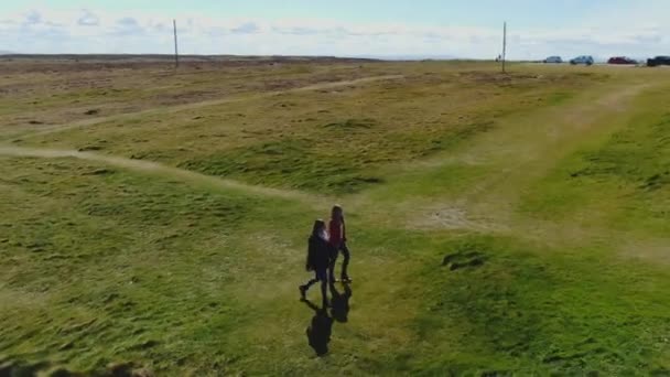 Loop Head Bij County Clare Ierland Luchtfoto Drone Beelden Reisfotografie — Stockvideo