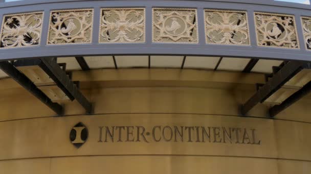 Intercontinental Hotel Chicagu Chicago Usa Června 2019 — Stock video