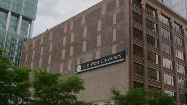 Università Est Ovest Chicago Chicago Usa Giugno 2019 — Video Stock