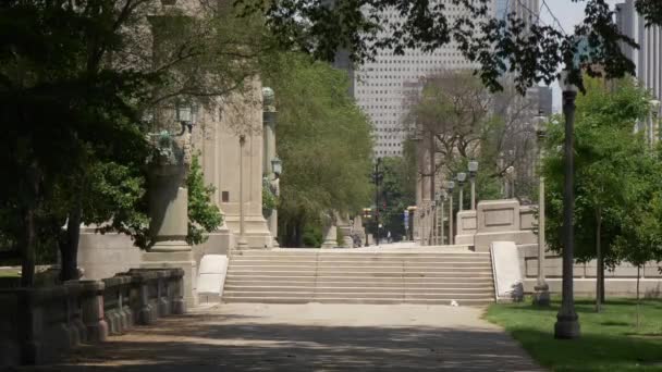 Grant Park Chicago Chicago Estados Unidos Junio 2019 — Vídeo de stock