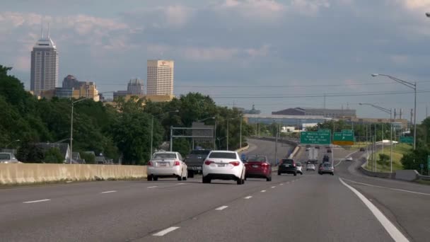 Tauchen Auf Der Autobahn Chicago Usa Juni 2019 — Stockvideo