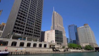 Chicago 'daki High Rise binaları - Chicago, ABD - 11 Haziran 2019