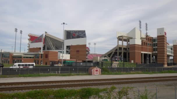 Kardinaal Stadion Louisville University City Louisville Kentucky Juni 2019 — Stockvideo