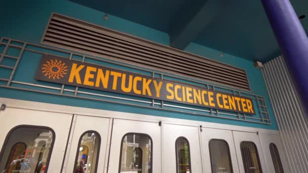 Kentucky Science Center Louisville Louisville Kentucky Juni 2019 — Stockvideo