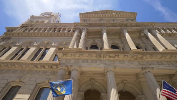 Edificio Del Ayuntamiento Louisville Louisville Kentucky Junio 2019 — Vídeo de stock