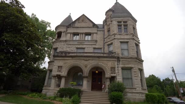 Louisville Ünlü Conrad Caldwell House Louisville Kentucky Haziran 2019 — Stok video