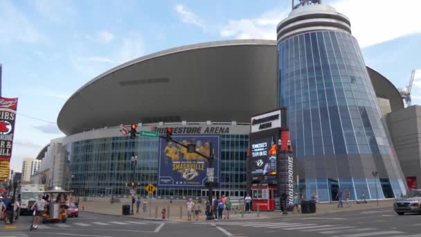 Bridgestone Arena Nashville Nashville Tennessee Junio 2019 — Vídeos de Stock