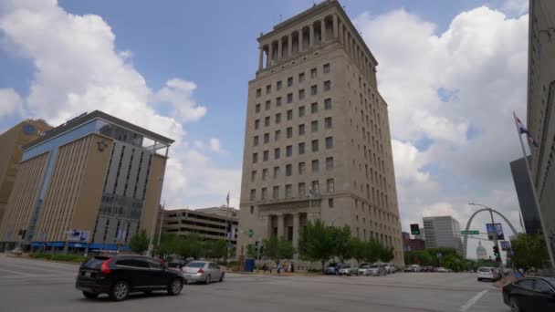 Bírósági Circuit Court Saint Louis Saint Louis Missouri Június 2019 — Stock videók