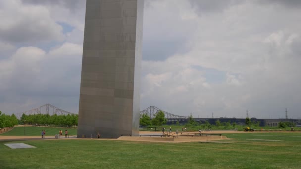 Gateway Arch Nationalpark Louis Saint Louis Missouri Juni 2019 — Stockvideo