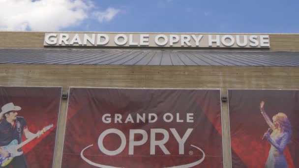 Grand Ole Opry Στο Νάσβιλ Νάσβιλ Τενεσί Ιουνίου 2019 — Αρχείο Βίντεο