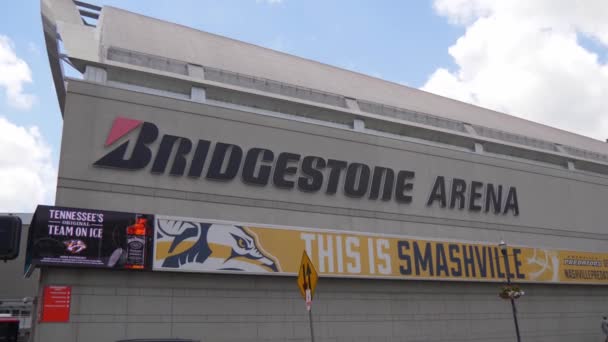 Bridgestone Arena Nashville Ben Nashville Tennessee 2019 Június — Stock videók