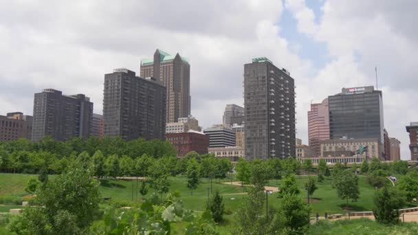 Gateway Arch Nationalpark Louis Saint Louis Missouri Juni 2019 — Stockvideo