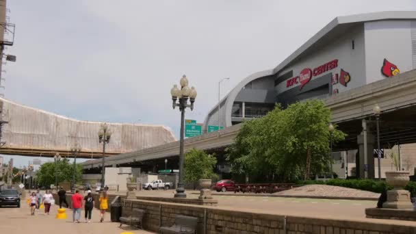 Kfc Yum Center Louisville Kentucky Louisville Kentucky Czerwca 2019 — Wideo stockowe