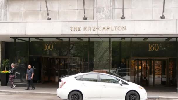 Ritz Carlton Hotel Itt Chicago Chicago Illinois Június 2019 — Stock videók