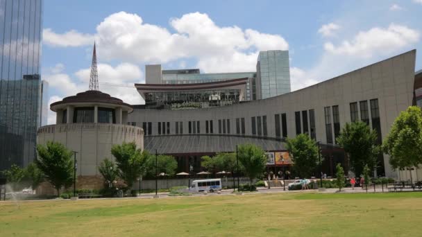 Country Music Hall Fame Nashville Nashville Tennessee Juni 2019 — Stockvideo