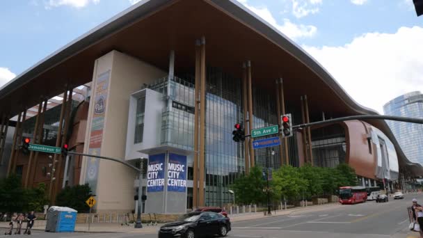 Music City Center Nashville Nashville Tennessee Czerwca 2019 — Wideo stockowe