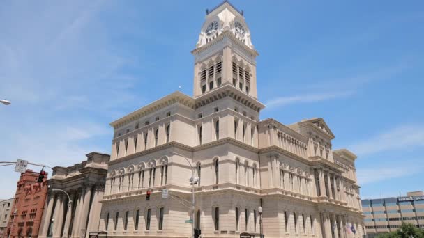 Louisville City Hall Binası Seyahat Fotoğrafçılığı — Stok video
