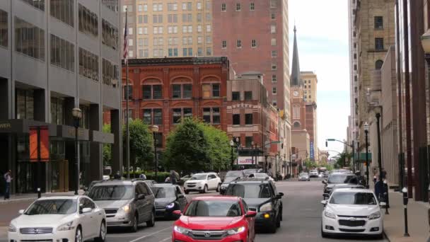 Street View Louisville Kentucky Louisville Kentucky Juni 2019 — Stockvideo