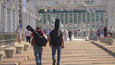 Müzisyenler Nashville yolunda - Nashville, Tennessee - 16 Haziran 2019