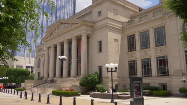 Schermerhorn Symphony Center Nashville Nashville Tennessee Junio 2019 — Vídeo de stock