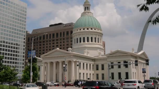 Ancien Palais Justice Saint Louis Saint Louis Missouri Juin 2019 — Video