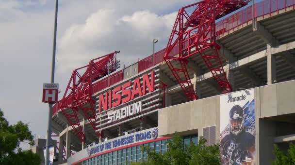 Nissan Stadium Nashville Nashville Tennessee Juni 2019 — Stockvideo