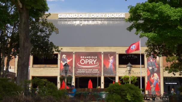 Grand Ole Opry Nashville Nashville Tennessee Haziran 2019 — Stok video