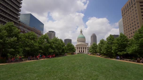 Luther Ely Smith Park Louis Saint Louis Missouri Junio 2019 — Vídeos de Stock