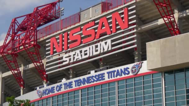 Estadio Nissan Nashville Nashville Tennessee Junio 2019 — Vídeos de Stock