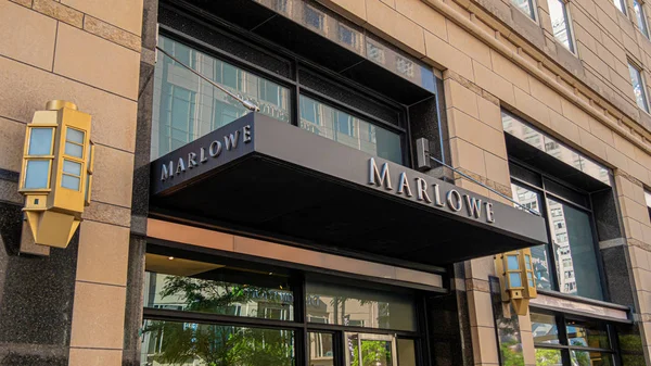 Edificio Marlowe Chicago Chicago Illinois Junio 2019 — Foto de Stock