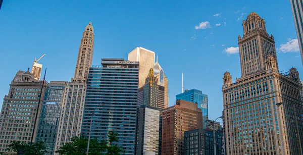 Bela Arquitetura Chicago Chicago Illinois Junho 2019 — Fotografia de Stock