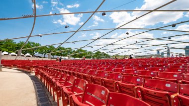 Chicago'daki Jay Pritzker Pavyonu - Chicago, Illinois - 12 Haziran 2019