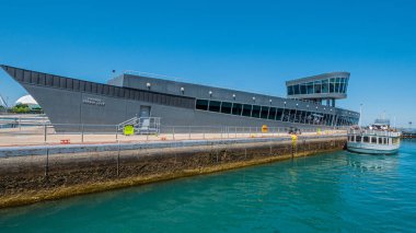 Chicago Harbor Lock - Michigan Gölü - Chicago, Illinois - 12 Haziran 2019