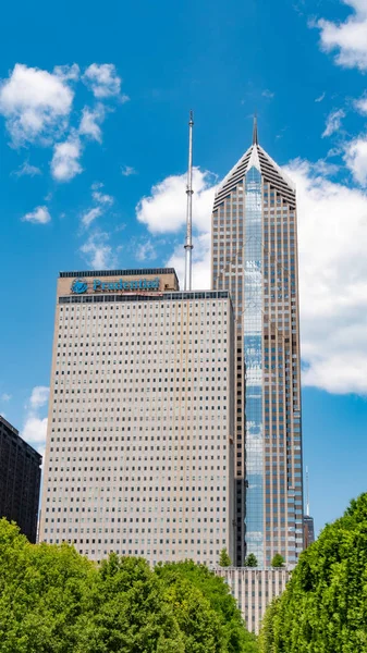Försiktighets Plaza Chicago Chicago Illinois Juni 2019 — Stockfoto