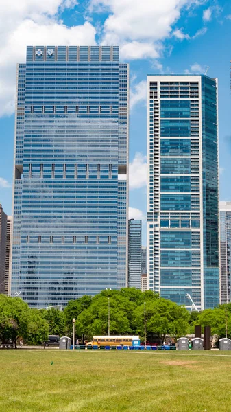 Moderna Kontorsbyggnader Chicago Chicago Illinois Juni 2019 — Stockfoto