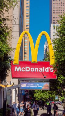 Mc Donalds Logo chicago - Chicago, Illinois - 12 Haziran 2019