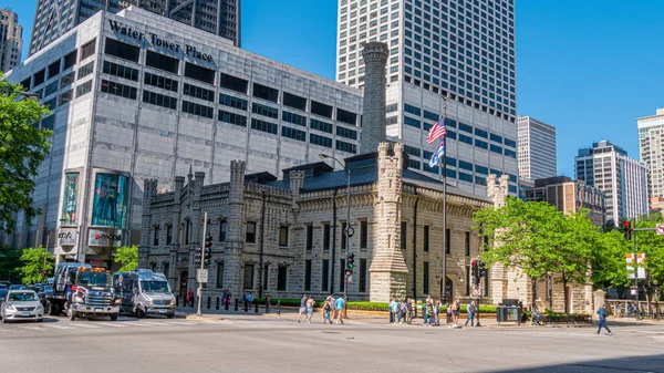 Casa Obras Água Chicago Chicago Illinois Junho 2019 — Fotografia de Stock