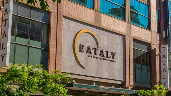 Restaurante Eataly Chicago Chicago Illinois Junho 2019 — Fotografia de Stock