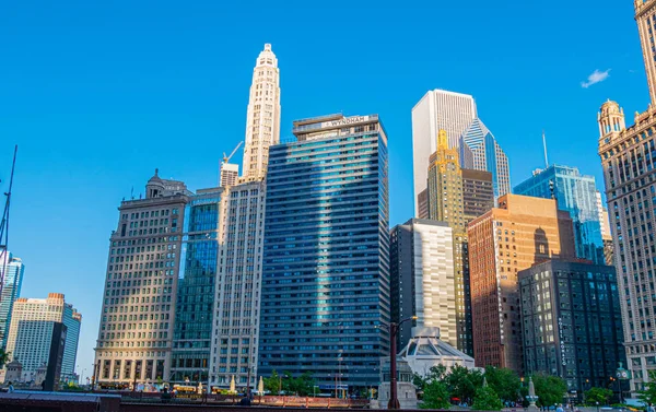 Красива Архітектура Чикаго Чикаго Іллінойс Червня 2019 — стокове фото