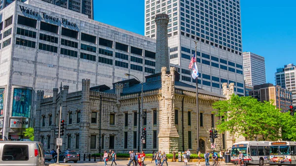 Edifício Obras Água Chicago Chicago Illinois Junho 2019 — Fotografia de Stock