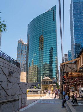 Chicago Modern High Rise binası - Chicago, Illinois - 12 Haziran 2019