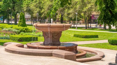Chicago Beautiful Grant Park - Chicago, Illinois - 12 Haziran 2019
