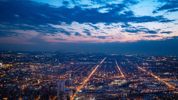 The citylights of Chicago from above - travel photography