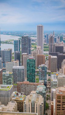 Chicago Gökdelenler - havadan görünümü