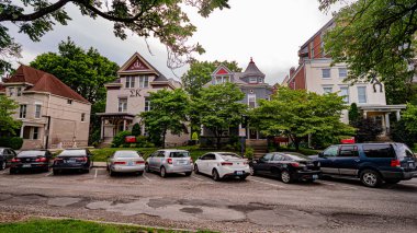 Louisville Üniversitesi'nde sorority evleri - Louisville. Abd - 14 Haziran 2019