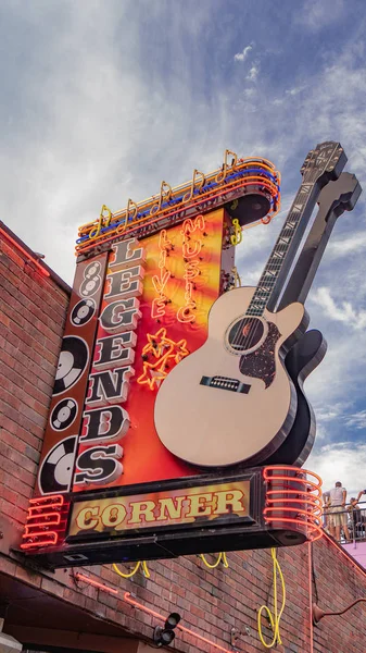 Legends Corner Live Music Pub Нэшвилле Nashville Tennesse Июня 2019 — стоковое фото