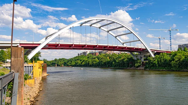 Koreaner Veteranen Brücke Nashville Street Photography — Stockfoto