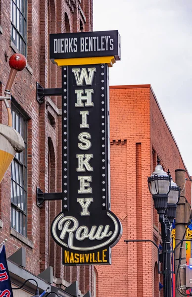 Whiskey Row Nashville Nashville Tennessee Juni 2019 — Stockfoto