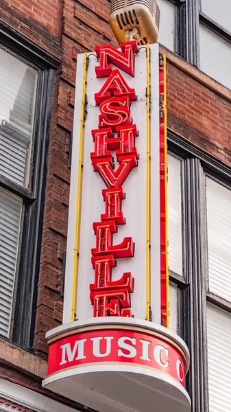 Nashville Music City Broadway Nashville Tennessee Iune 2019 — стоковое фото