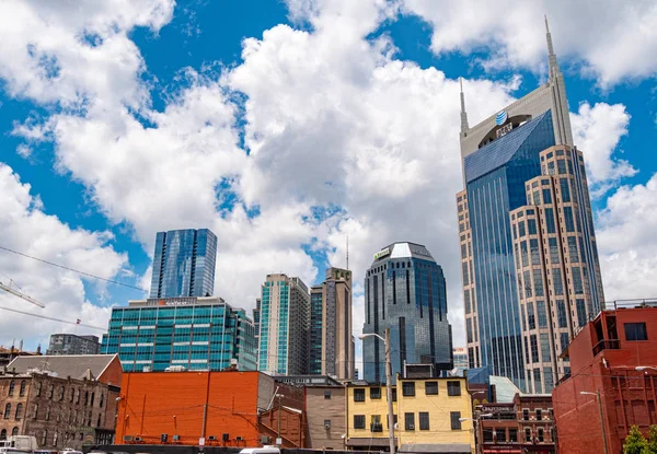 High Rise Office Buildings Nashville Downtown Nashville Tennessee June 2019 — Stock Photo, Image